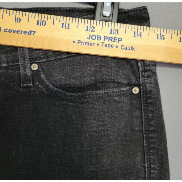 Denizen Levis Modern Distress Ankle Jeans Womens 29 Denim Black Stretches Casual - Picture 7 of 14